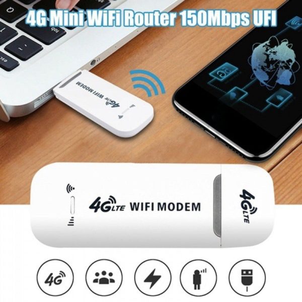 4G LTE B1   B3   B5 USB Modem WiFi Dongle 150Mbps Mini Mobile WiFi Hotspot Router Sale