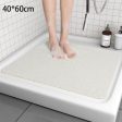 45x75cm Non-Slip Bathroom Shower Rug Carpet Durable Wear-Resistant PVC Bath Mat Online Sale