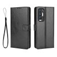 Crazy Horse Wallet Stand Leather Case with Strap for Oppo Reno5 Pro+ 5G   Find X3 Neo For Cheap