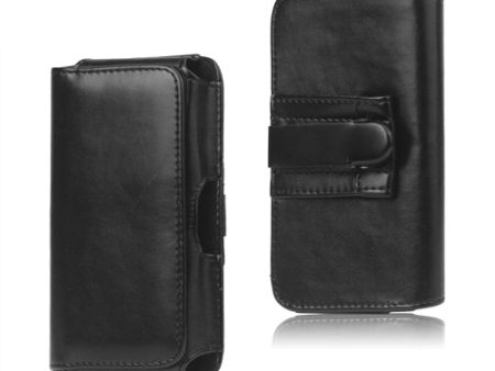 Leather Belt Clip Holster Pouch Case for Samsung Galaxy S 3 III I9300 S4 IV i9500;Black Online now