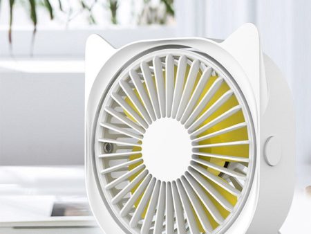 6 inch Mini USB Desk Fan Portable Electric Fan with 3 Wind Modes Summer Cooler for Home Office on Sale