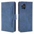 Leather Wallet Protective Case with Multiple Card Slots for Oppo Find X3 Pro   Oppo Find X3 Online now