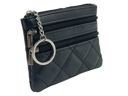 OY-005 Rhombic Grid Stylish PU Leather Multi-pocket Women Short Wallet Zipper Design Cards Cash Holder Purse Hot on Sale