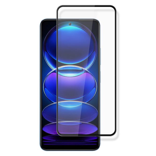 MOCOLO For Xiaomi Redmi Note 12 Pro+ 5G Silk Printing HD Clear Anti-explosion Tempered Glass Film Secondary Anti-scratch Screen Protector on Sale