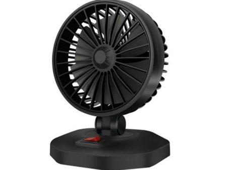 12V-24V Car Cooling Fan 3.1A USB Plug-in Portable Vehicle Fan Vehicle Mounted USB Fan Phone Charging Station on Sale