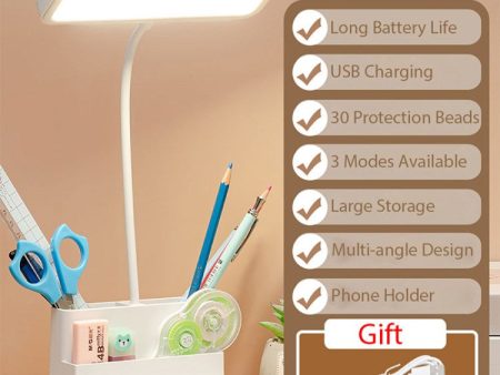 Children Table Lamp Pen Phone Holder Eye Protection Student Desk Reading Lamp Online Sale