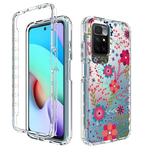 Phone Case For Xiaomi Redmi 10 2022 4G   Redmi 10 4G (2021)   Redmi Note 11 4G (MediaTek)   Redmi 10 Prime, 2-in-1 Pattern Printing Phone Cover Sale