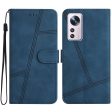 For Xiaomi 12 Pro 5G   12 Pro (Dimensity) 5G   12S Pro 5G Comfortable Skin-touch Feeling Phone Case Wallet Retro PU Leather Imprinted Sewing Line Decor Phone Cover Discount