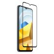 MOCOLO For Xiaomi Poco M5 4G Silk Printing HD Clear Tempered Glass Film Secondary 9H Hardness Hardening Screen Protector Online now