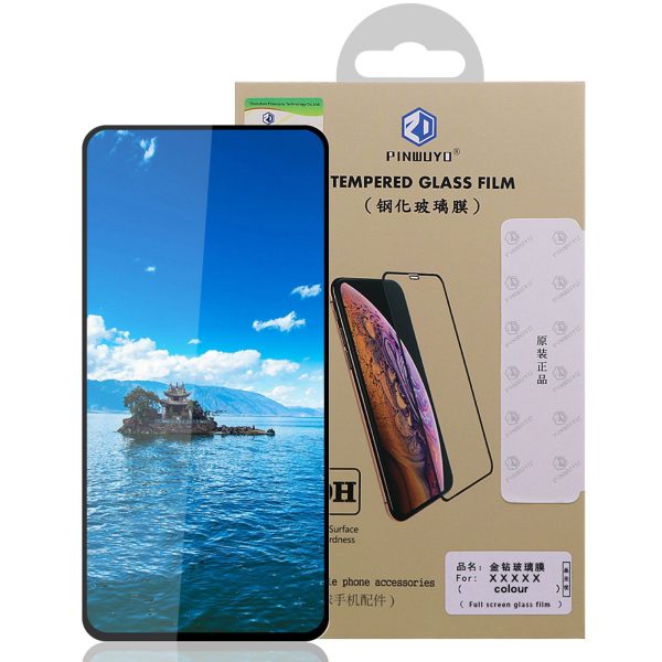 PINWUYO JK Tempered Glass Film Series-2 for Xiaomi Poco X5 Pro High Aluminum-silicon Glass Full Cover Full Glue Anti-Scratch Clear Film For Discount