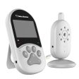 660 2.4-inch Screen Wireless Baby Monitor Night Vision Video Baby Camera 2-Way Audio Monitoring Device with Temperature Display Fashion