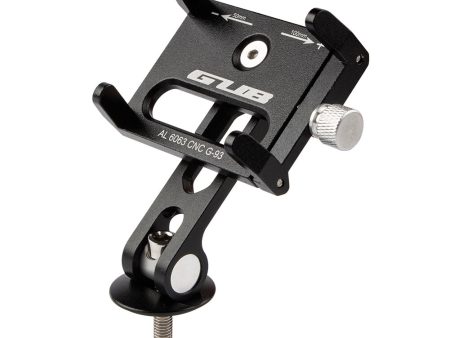 GUB G-93 Aluminum Alloy Handlebar Phone Holder Four Claws Clip Bicycle Phone Stand Support 270-Degree Rotating Cycling Accessories (Screw Mounted) Sale