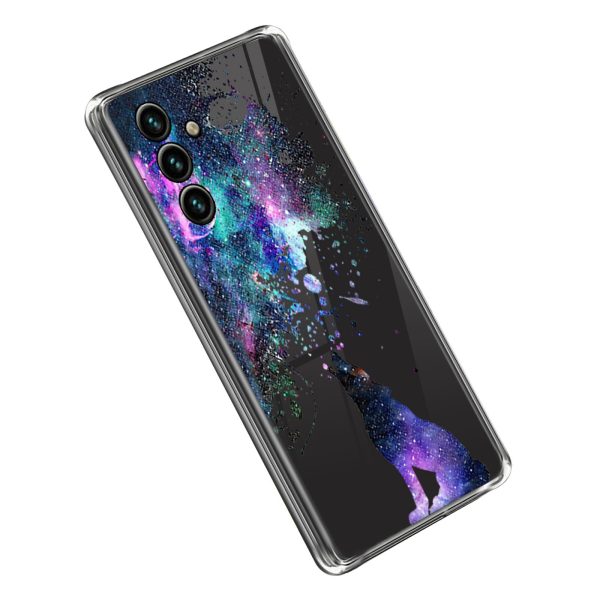 Cellphone Shell for Samsung Galaxy A13 5G, Collision Resistant Pattern Printing IMD Phone Case TPU Cover Hot on Sale