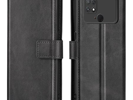 For Xiaomi Poco C40 4G PU Leather Phone Case Calf Texture Stand Wallet Magnetic Flip Phone Cover For Discount