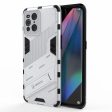 Anti-Drop PC + TPU Hybrid Phone Case Cover with Kickstand Design for Oppo Find X3 X3 Pro Supply