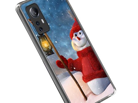 Christmas Series Pattern Printing Case for Xiaomi 12 Lite 5G, Flexible TPU Anti-scratch Back Cover Sale