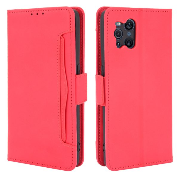 Leather Wallet Protective Case with Multiple Card Slots for Oppo Find X3 Pro   Oppo Find X3 Online now