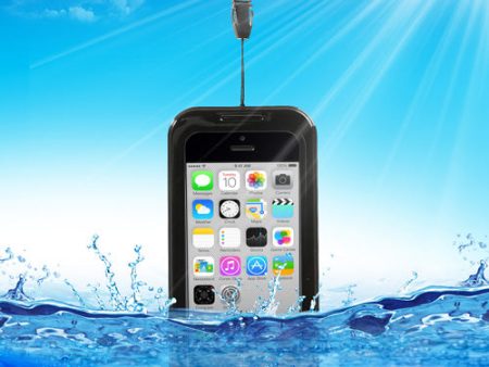 Qualified Waterproof Case Cover for iPhone 4s 4 + Neck Strap Supply