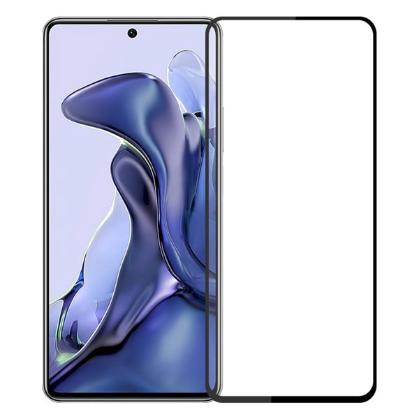 MOFI JK Tempered Glass Film Series-1 for Xiaomi 11T 5G   11T Pro 5G High Aluminum-silicon Glass Screen Protector Full Coverage Full Glue Clear Anti-Scratch Film on Sale