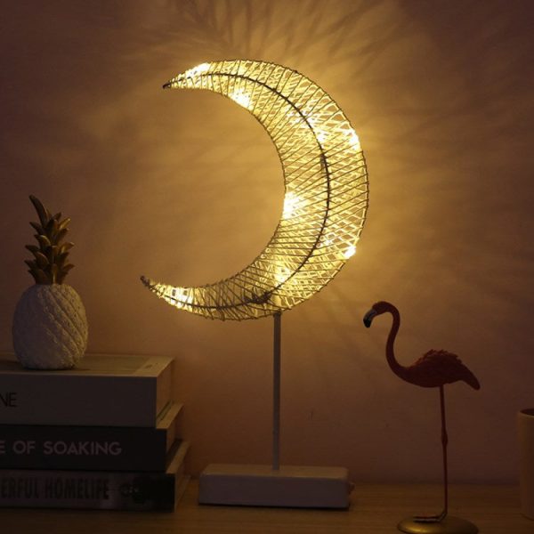 Decorative Table Lamp Christmas Moon Star Ramadan Desk Lamp Cheap