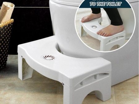 Foldable Squatty Potty Toilet Anti Constipation Step Stool Plastic Thickened For Cheap