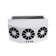 Solar Car Fan Window Ventilator Car Exhaust Radiator Fan Online Hot Sale