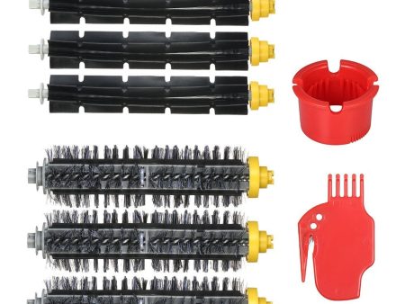 8PCS Pack Replacement Accessories Kit for iRobot Roomba 600 & 700 Series 690 691 694 650 651 664 615 601 630 700 760 770 780 790 Vacuum Cleaner (Bristle Brush + Flexible Brush + Cleaning Tool) For Discount