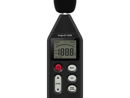 TASI TA8152A LCD Display Digital Sound Level Meter Noise Measuring Audio Detector Volume Decibel Tester Supply