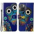 Pattern Embossed Shockproof Case for Xiaomi Redmi Note 11 4G (MediaTek)   Redmi 10 4G (2021)   Redmi 10 2022 4G   Redmi 10 Prime, PU Leather TPU Wallet Phone Case with Stand   Hand Strap on Sale