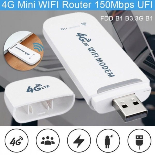 4G LTE B1   B3   B5 USB Modem WiFi Dongle 150Mbps Mini Mobile WiFi Hotspot Router Sale