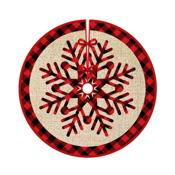 Christmas Tree Skirt Xmas Tree Decorations Tree Base for Holiday Home Decor Party Xmas Hot on Sale