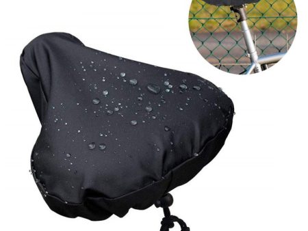 Waterproof Bicycle Saddle Cover Bike Seat Cushion Rain Cover with Drawstring For Cheap