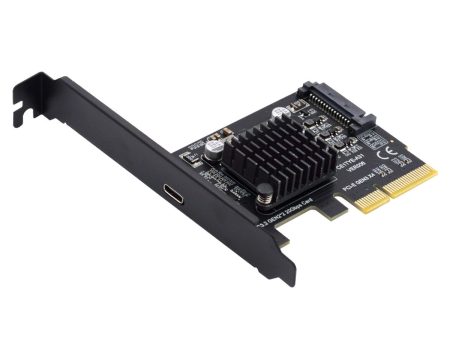 UC-104 USB 3.2 Gen2 Type-C 20Gbps USB-C to PCI-E 4X Express Card Adapter for Desktop Motherboard (ASM3242 Chip) Discount