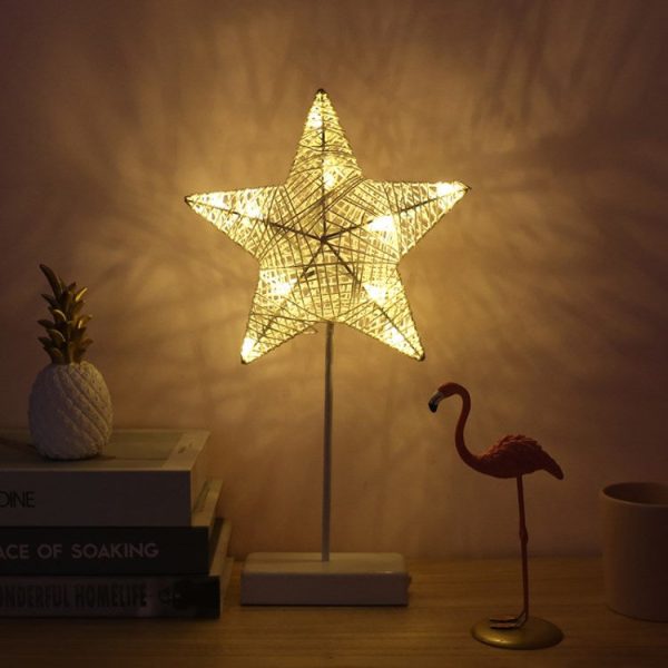 Decorative Table Lamp Christmas Moon Star Ramadan Desk Lamp Cheap