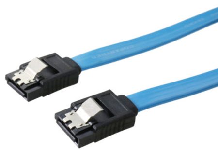 1m Hard Drive Data Cable Dual Straight Connector SATA 3.0 6Gb   s High Speed Data Cable with Locking Latch Online