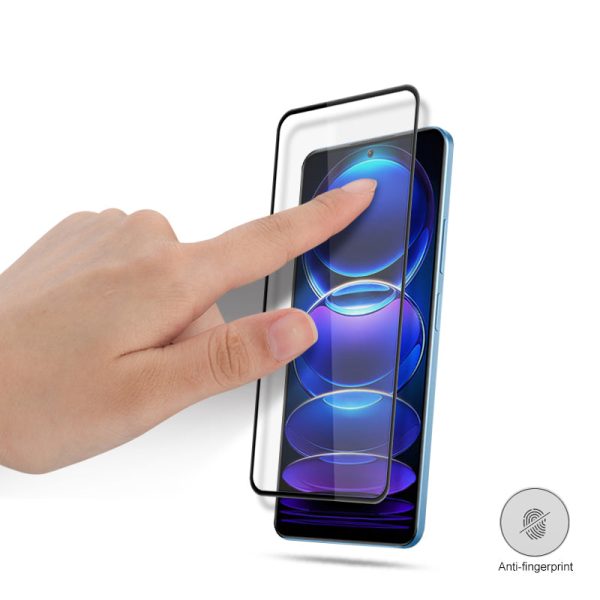 MOCOLO For Xiaomi Redmi Note 12 5G Tempered Glass Secondary Hardening Screen Protector Full Glue Silk Printing Ultra Clear Film Online Sale