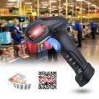 2.4G 1D 2D QR Barcode Scanner Bar Code Wireless Reader with USB Receiver Fashion