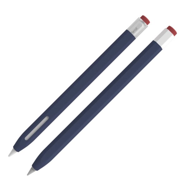 LOVE MEI For Apple Pencil (1st Generation) Vintage Stylus Pen Liquid Silicone Protective Sleeve Drop-proof Cover Cheap