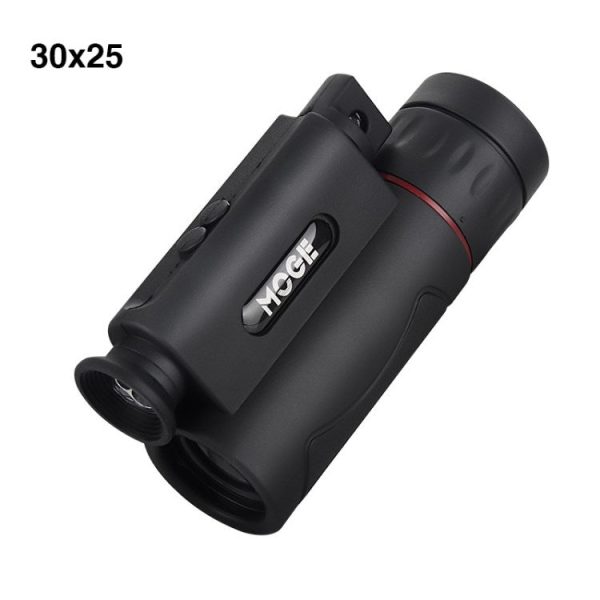 MOGE 30x25 High Powered Monocular Phone Camera Adapter Night Vision Telescope for Birds Watching Hunting Hiking Online now