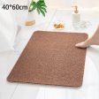 45x75cm Non-Slip Bathroom Shower Rug Carpet Durable Wear-Resistant PVC Bath Mat Online Sale