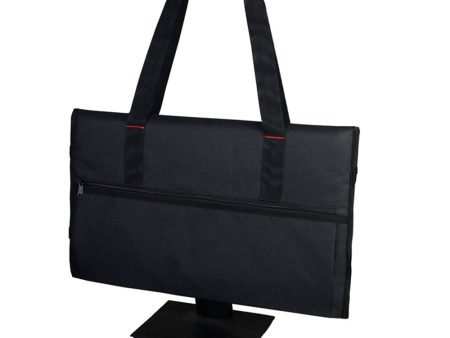 Travel Carrying Bag for Desktop Computer Monitor, Protective Storage Bag Monitor Dust Cover with Carry Handle Fashion