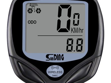 SUNDING MTB Road Bike Computer Wireless Digital Speedometer Bicycle Cycling Computer Odometer For Sale