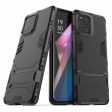 2 in 1 Full Protection Plastic + TPU Combo Hybrid Phone Protector Cover Case with Kickstand for Oppo Find X3 Find X3 Pro Online Hot Sale