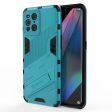 Anti-Drop PC + TPU Hybrid Phone Case Cover with Kickstand Design for Oppo Find X3 X3 Pro Supply