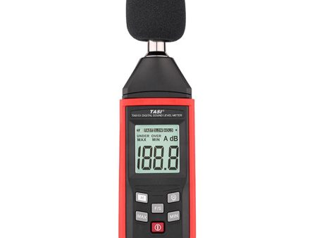 TASI TA8151 High Precision LCD Display Digital Sound Level Meter Noise Measuring Volume Decibel Tester Online now