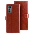 IDEWEI For Xiaomi 12 Lite 5G Crazy Horse Texture Phone Case Shockproof PU Leather Foldable Stand Wallet Flip Phone Cover Online Hot Sale