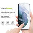 MOCOLO Ultra Clear Full Screen Protector for Samsung Galaxy S23 Plus, Double Defense Full Glue Silk Printing Anti-explosion Tempered Glass Film Fashion