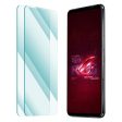 ENKAY HAT PRINCE 2Pcs   Pack for Asus ROG Phone 6 5G   6D 5G   6 Pro 5G 2.5D Arc Edge Tempered Glass Screen Protector 0.26mm 9H Full Glue HD Clear Film Sale