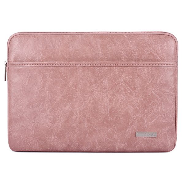 CANVASARTISAN  L38-06 Ultra Thin Sleeve Bag for 15 inch Laptop PU Leather Carrying Case Notebook Portable Bag Hot on Sale