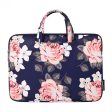 CANVASARTISAN H40-B01 Laptop Sleeve 14-inch Rose Pattern Printed  Laptop Carrying Case Protective Computer Bag with Outer Pouch Online Sale